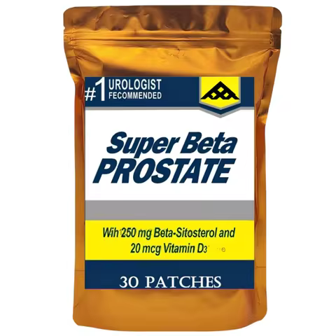 Prostate Transdermal Patches for Men with Saw Palmetto, Pumpkin Seed Prostate Complex 30 Patches