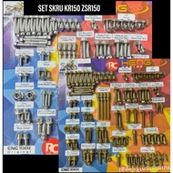 FULLSET SKRU BODY DAN COVERSET KR150 ZSR HENG SCREW THAILOOK