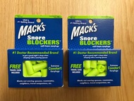 Mack’s ear plug 12 pairs snore blockers Macks 耳塞 12對裝