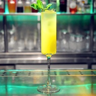 Cylindrical Champagne Glass Bubble Glass Creative Glass Goblet Special Cocktail Glass Bar Straight W