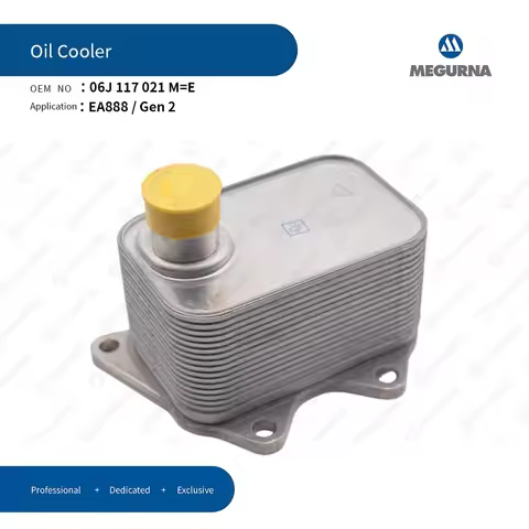 EA888 Aluminum Engine Cooling System Oil Cooler 06J117021M for VW Beetle,CC B7,Golf MK5,Passat,tigua