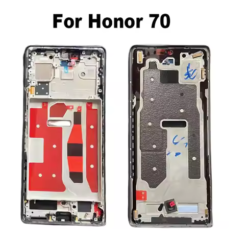 6.67" Middle Frame For Huawei Honor 70 Front Bezel Housing Lcd Supporting Holder Rear Plate Chassis 
