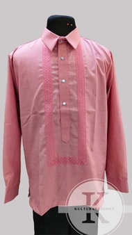 Polo Barong ( Long sleeves) ASSORTED BURDA