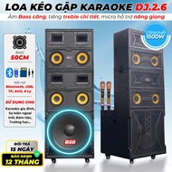 Loa Kéo Karaoke Di Động MTMAX DJ 2.6 – Siêu Bass 50cm 8 Loa Con Âm Siêu Khủng Hát Hay Như Dàn Chuyên