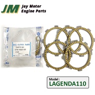 LAGENDA110 / SRL110 / Y100 / Y110 / FCC FRICTION PLATE CLUTCH DISK JAPAN (5TN-16321-00)  1 SET 5 PCS
