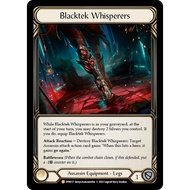 Flesh and Blood TCG Dynasty DYN117 Blacktek Whisperers Legendary Rainbow Foil