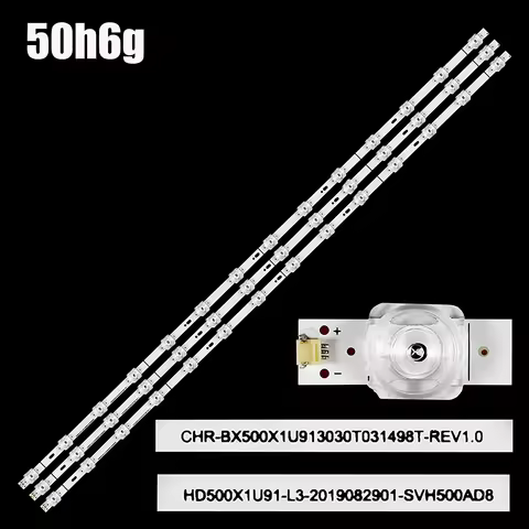 1/5/10 kits LED BackLight Strip For 50A7300F 50R6090G 50R6040G LB5009N HD500X1U51-T0K1 T500QVN03.7 5