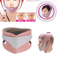 Price ราคาต่ำสุด】 1PC Slimming Mask Face Slimming Mask Chin Support Facial Thin Lifting Belt Anti snoring BAND STRAP