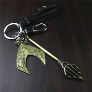 DC Heroes Aquaman Pendant Wonder Woman Bag Ornaments Car Key Chain Batman Keychain Creative Gift