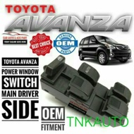 Toyota Avanza Main Power Window Switch OEM/Original (Driver Side)