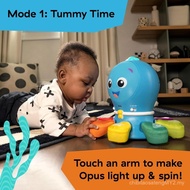 Baby Einstein Ocean Explorers Go Opus Go 4-in-1 Crawl & Chase Activity Learning Toy, Music and Light