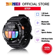 【Malaysia Stock】SKMEI Smart Watch 1.39 Inch Full-circle Touch Screen Bluetooth Call Sport Ultra-long