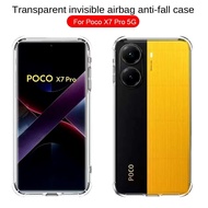 Redmi Turbo 4 Pro 5G/Poco F7/Poco X7/POCO X7 Pro(พร้อมส่งในไทย)เคสTPUใสกันกระแทกแบบคลุมกล้องXiaomi P