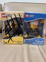 LEGO CITY Fireman Alarm Clock $250 each