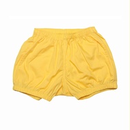 Yoga Shorts Pure Cotton Iyengar Solid Color Pants Anti-Exposure with Pockets Leg Adjustment Slim Fit