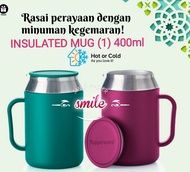 Tupperware Insulated Mug  400ml (1) Green / Maroon