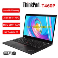 Used notebook 14" lenovo thinkpad t460p (Intel core i7-6700hq CPU+16 gb ddr4 2400+ 256gb m.2 SSD+ 50
