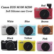 Rubber Camera Case Silicone Case ProtectorFor Canon EOS M200 M100 M10