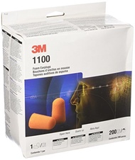 ▶$1 Shop Coupon◀  3M 1100 Foam Ear Plugs, 200-Pair