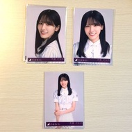 乃木坂46 大越陽菜乃 《是非に及ばず》封入生寫 小卡 3張套