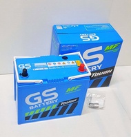 GS mfx60l (55b24l) 12v. 50Ah car battery: Civic Accord vios Altis Yaris Mazda 2 cca480 Swift พร้อมใช