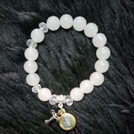 ST.BENEDICT ROSARY BRACELET