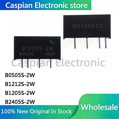 2Pcs B0505S-2W B0505S B1212S-2W B1212S B1205S-2W B1205S B2405S-2W B2405S 2W Isolated buck DC-DC powe