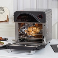 German brand all stainless rotisserie air fryer oven 14.5L/digital type/food dryer/baking