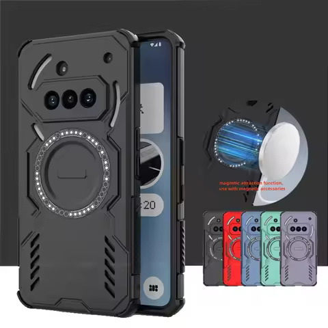 For Nothing Phone 3A Case Cover Nothing Phone 3A Capas Magnetic Attraction Adsorption Wireless Charg