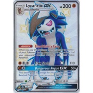 Pokemon TCG Card Lycanroc GX SM Hidden Fates SV66/SV94 Shiny Ultra Rare