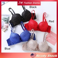 JW Fashion Women Bra / Size 34-38 / / Under Wire Bra Lingerie Triangle Bra [L-27144]