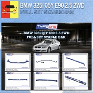 TYPE ONE 100% ORIGINAL BMW 325i 05Y E90 2.5 2WD FULL SET STABLE BAR COLOUR BLUE CAR BODYKIT