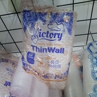 Victory Thinwall Cup Plastik Bulat 150Ml 25Pcs New