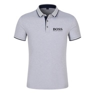 Hugo Boss Styles Men's Styles Fashion Philix Large Trendy Polo Shirt Black 2024