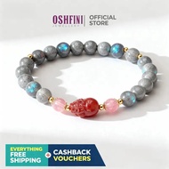 [OSHFINI]Natural crystal bracelet Wearing bracelets on a daily basis colorfast unisex Use in any occ