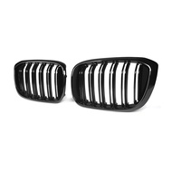 กระจังหน้าเคลือบดำ BMW ช่องรับอากาศเข้ากันชนหน้ารถซื้อสำหรับ BMW X3 G01 X4 G02 2018-2021