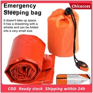 ChicAcces Lightweight Sleeping Bag Outdoor Emergency Blanket Emergency Waterproof Sleeping Bag Therm