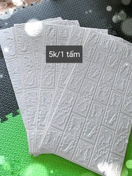 50 Tấm nhựa PVC dán tường kt 30x60cm