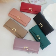 [พร้อมส่งในไทย] กระเป๋าสตางค์ยาว3พับหนังPUนุ่ม Classic&Modern No.T5601-144 กระเป๋าร้านชิค