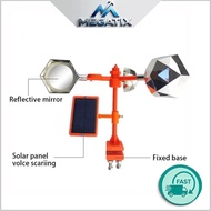 3 in1 Bird Repellent 360 Rotation Reflective Bird Repeller Solar Ultrasonic Pigeons repellent Bird S