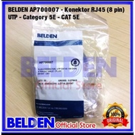 Belden cat connector 5e Original 100 percent
