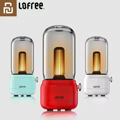 Youpin Original Lofree CANDLY Retro Light USB Charge Stand Two Light Modes Warm As Ever Warm Surroun