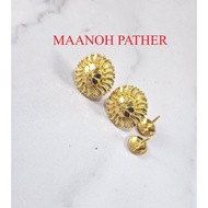 4.06GM-16 GOLD PATTI ROUND THODU-916 SUBANG-916 INDIAN EARRING-916 EARRING-916 ROUND EARRING-916 SUB