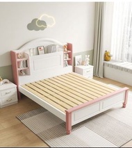 （包送貨free delivery）雙層床 Bunk bed 書枱衣櫃一體床 高架床 上床下書枱 多功能床架 床 兒童床 3尺床 single bed 衣櫃床 組合床 雙層床 上下床 高低床 兒童床 