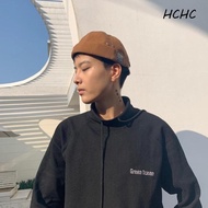 ELLSWORTH Men Women Skullcap, Cotton Dome Brimless Hat Unisex, Retro Solid Color Docker Cap Bonnet M