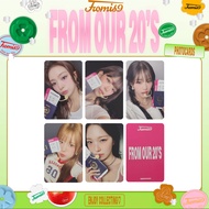 From fromis _ 9 < From Our 20's > Album Card Postcard Lucky Card Special Gift Card Miss Merchandise