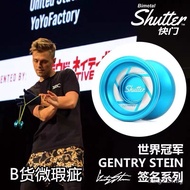 [B Goods] yoyofactory Yoyoctory Metal Game Competition shutter Edge 1A3A5A Defect BVM9 8DMW