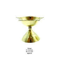 Indian Brass Panchmukhi Villaku | Indian Diya | Indian Oil Lamp | Deepavali Lamp | Indian Deco