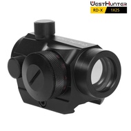 WESTHUNTER RD-X 1X25 Red Dot Sight Tactical Holographic Scope Collimator Reflex Optics Sights Fit Picatinny 20mm Rail