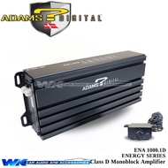 ADAMS DIGITAL COMPACT SIZE ENERGY SERIES ENA-1000.1D HIGH POWER 1 CHANNEL MONOBLOCK 100% ORIGINAL.